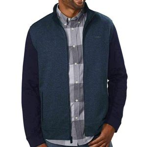 Calvin Klein Navy Bomber Jacket LRG Navy